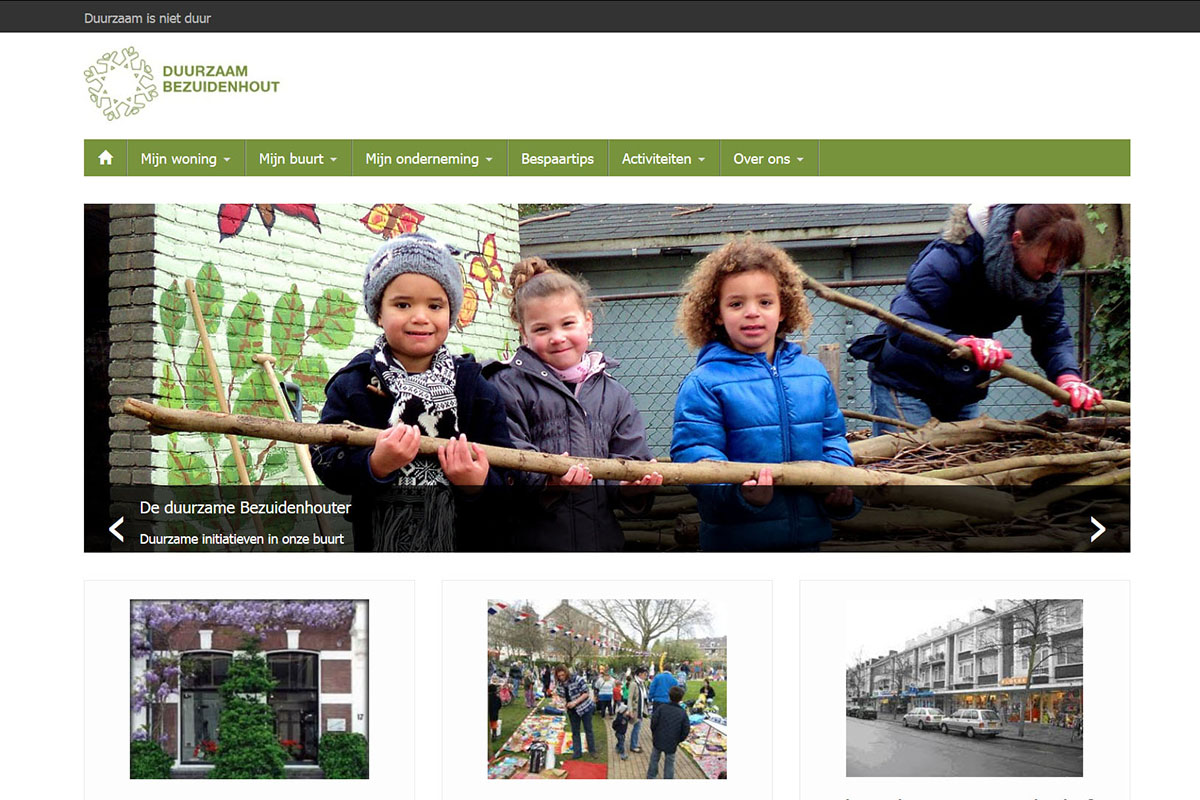 website duurzaam bezuidenhout