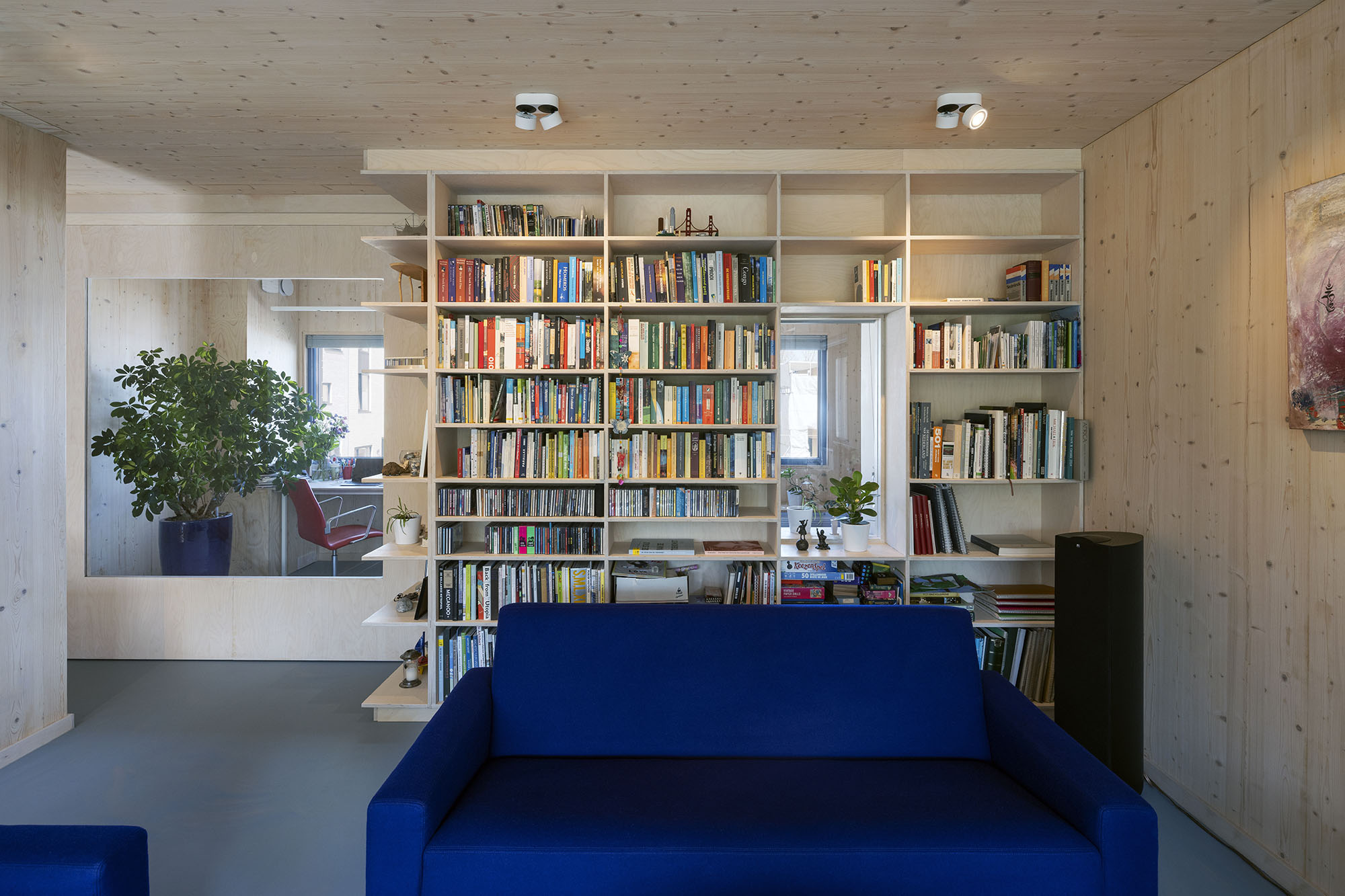 duurzame woning met houten interieur